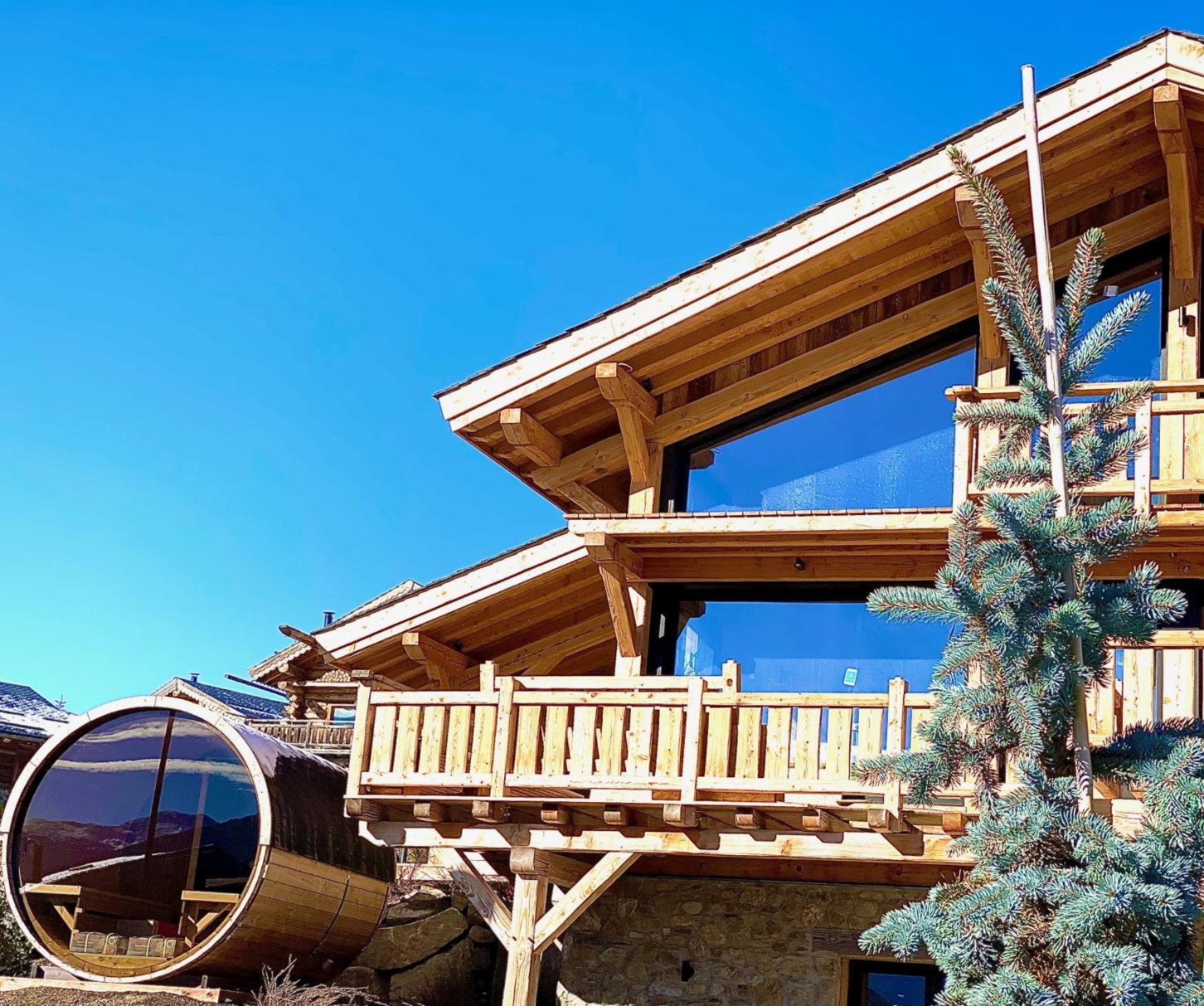 Chalet Aguila - Jacuzzi Et Sauna Panoramique - Construit En 2023 Bolquere Pyrenees 2000 Exteriér fotografie